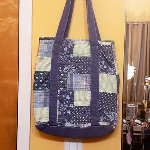 Limited Too Patchwork Tote Bag